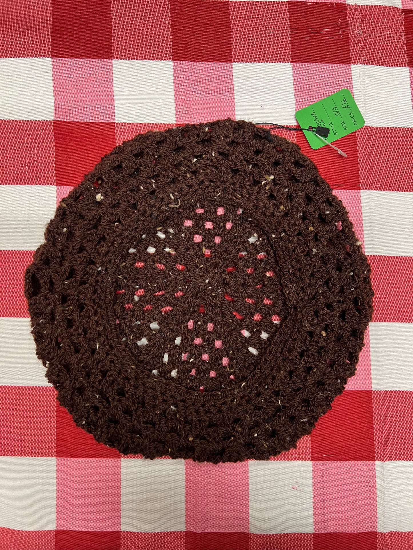 Crochet beret