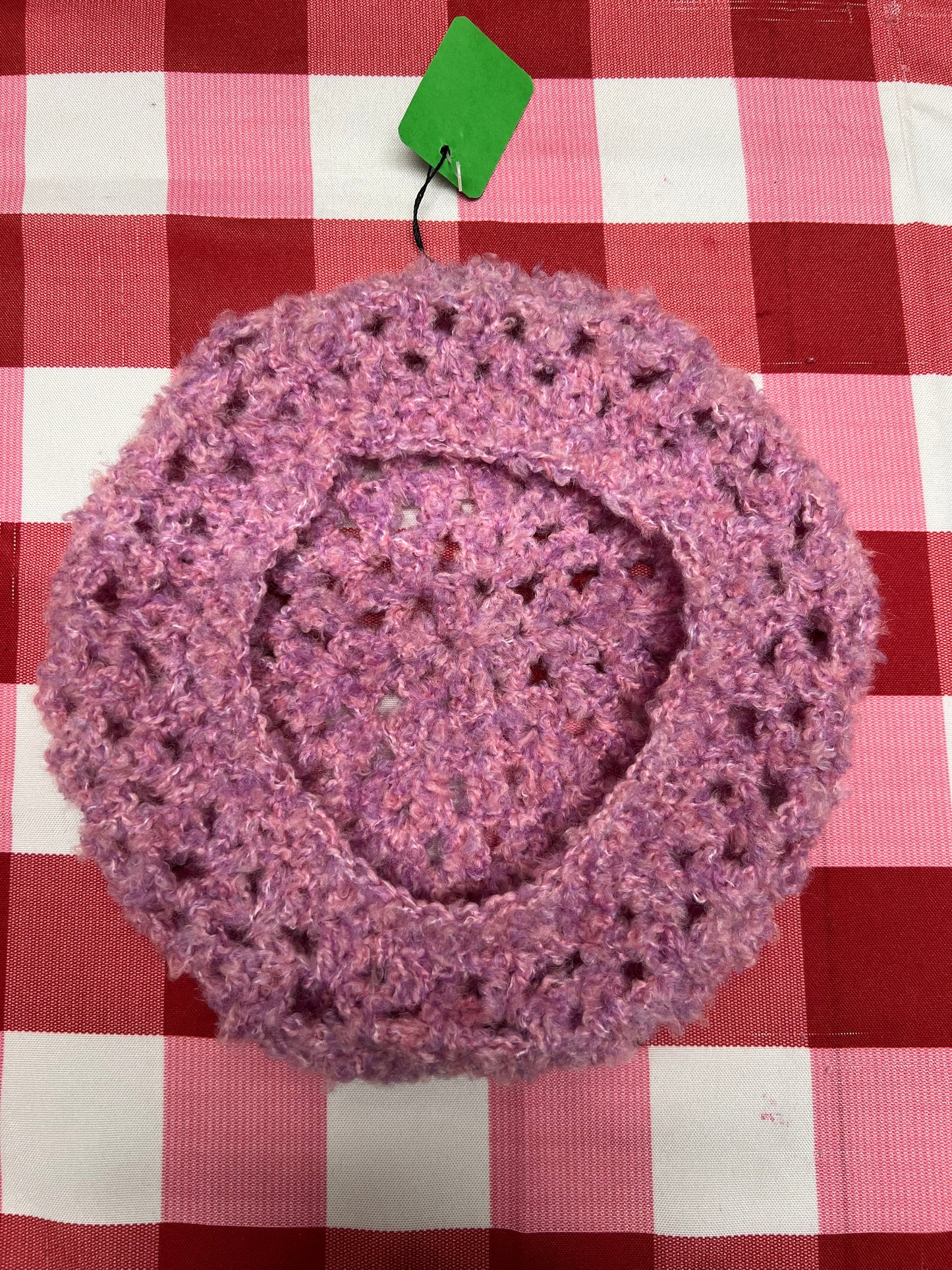 Crochet beret